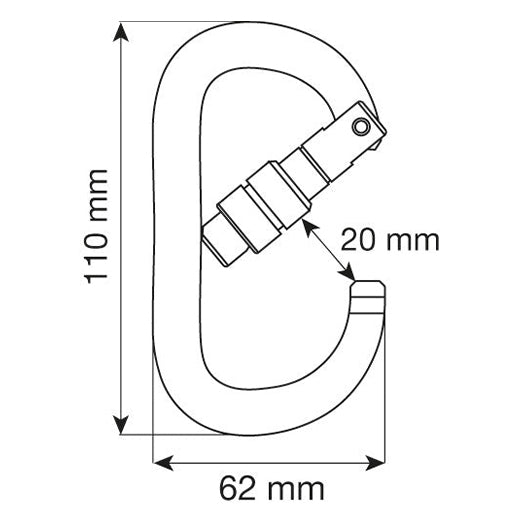 Oval XL Lock