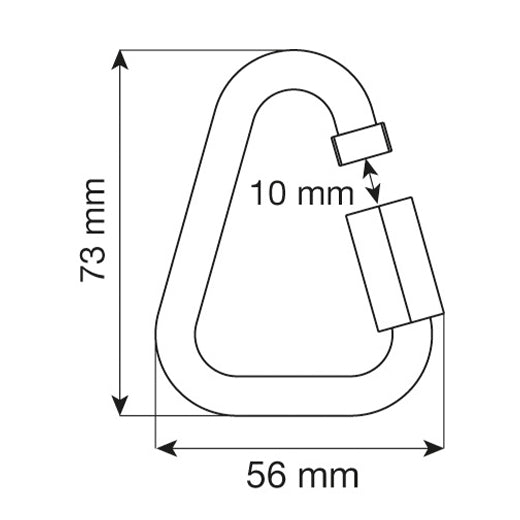 Steel Delta Quick Link