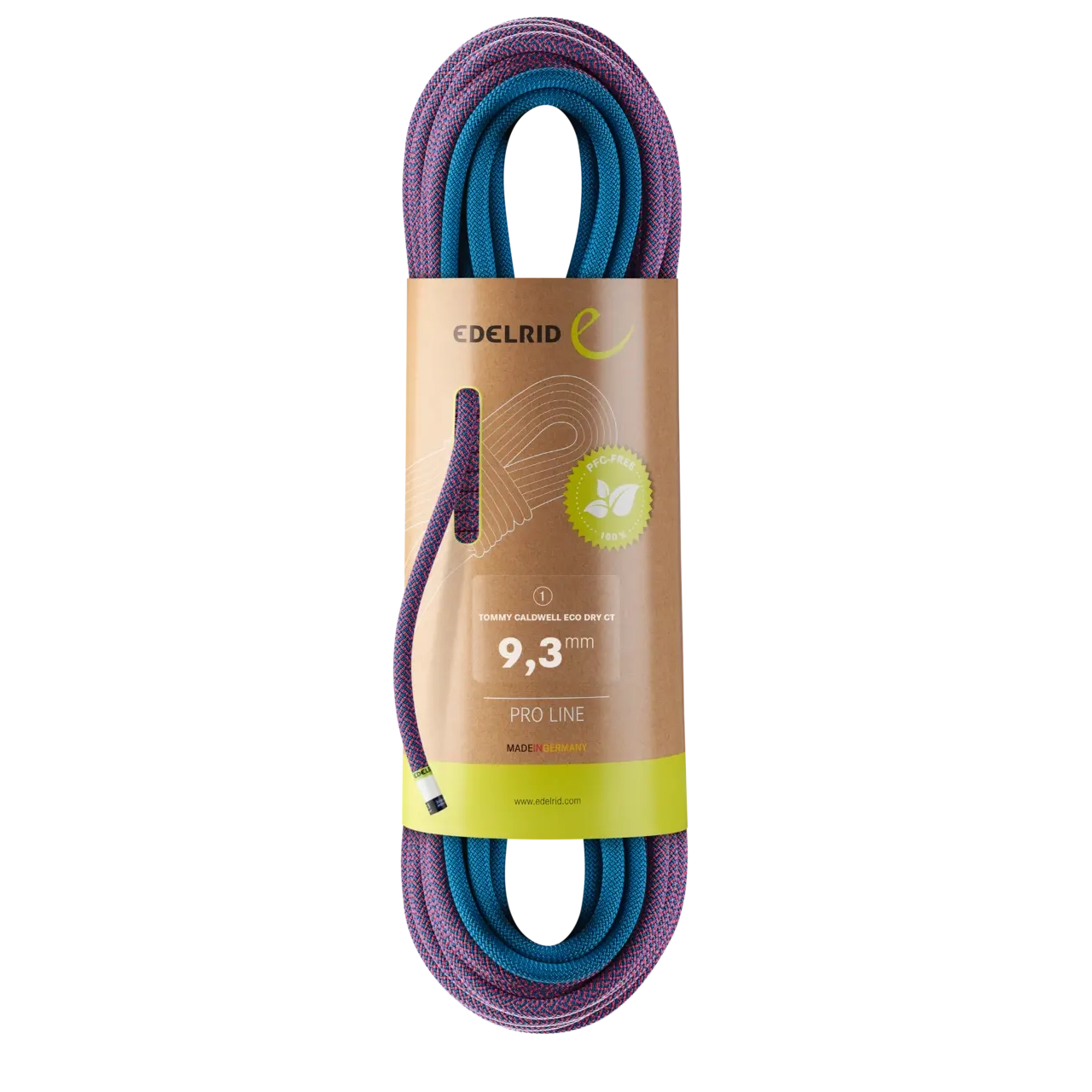 Edelrid Tommy Caldwell Eco Dry ColorTec - 9.3mm