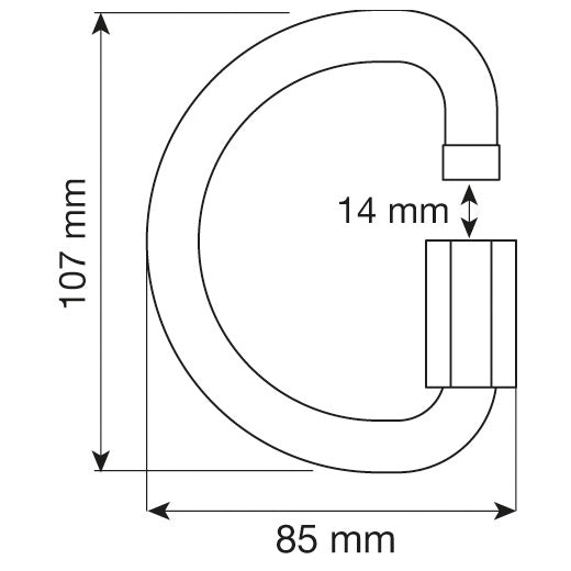 Aluminum D Quick Link