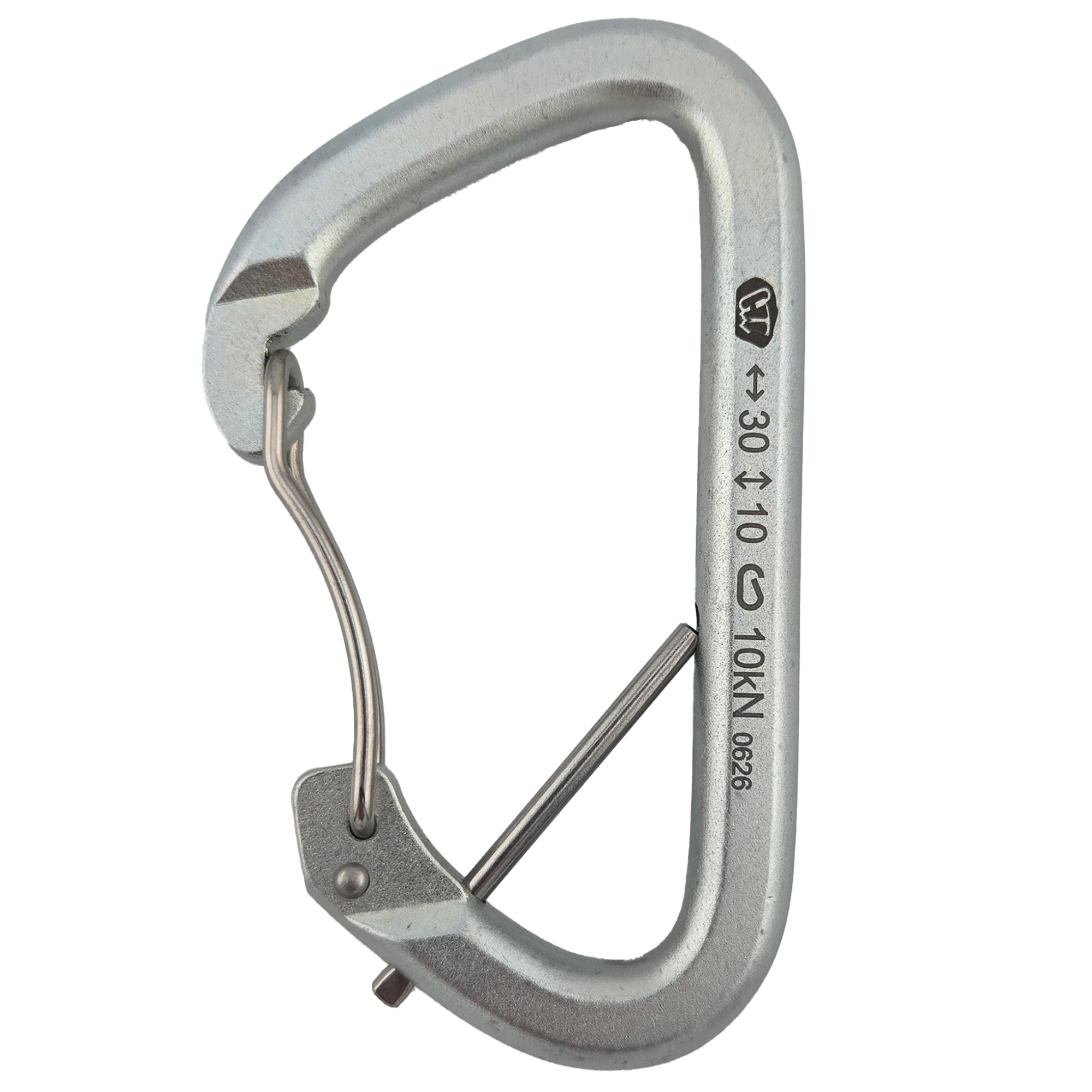 Steel Wiregate Captive Pin Carabiner