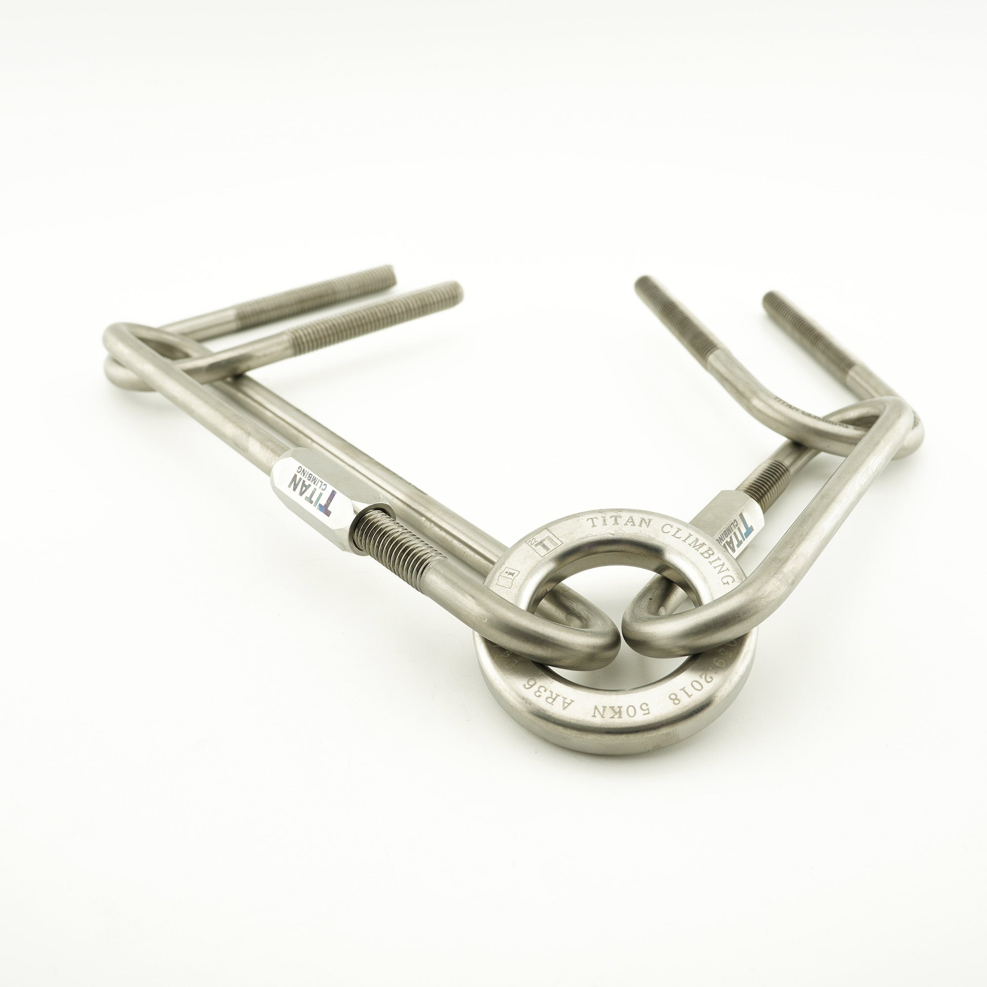 Titanium Anchor U-Bolt Set