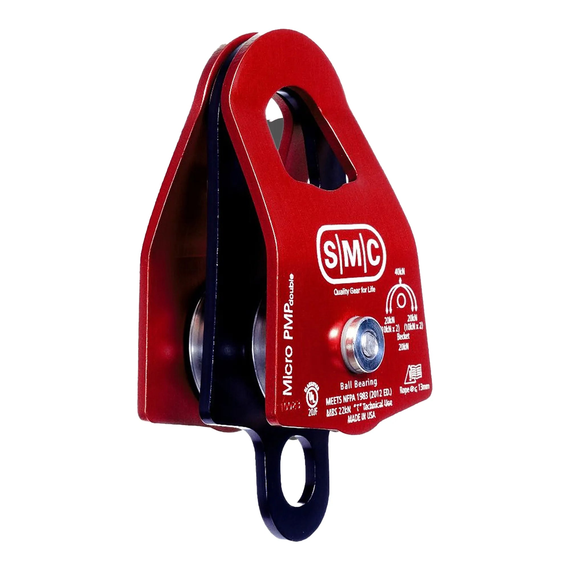 Micro Prusic Minding Pulley Double - NFPA