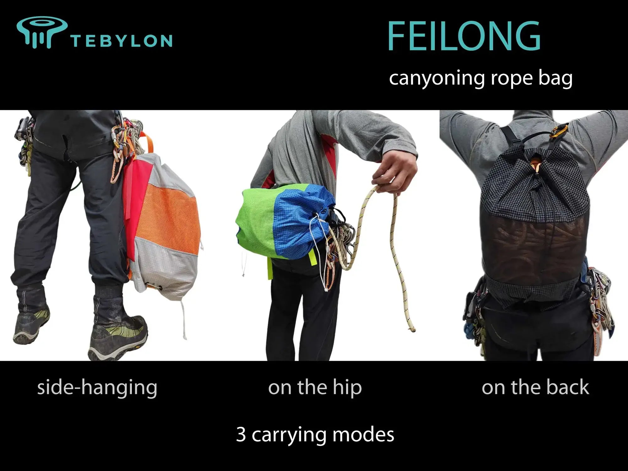 Feilong Double Ended Canyoning Rope Bag
