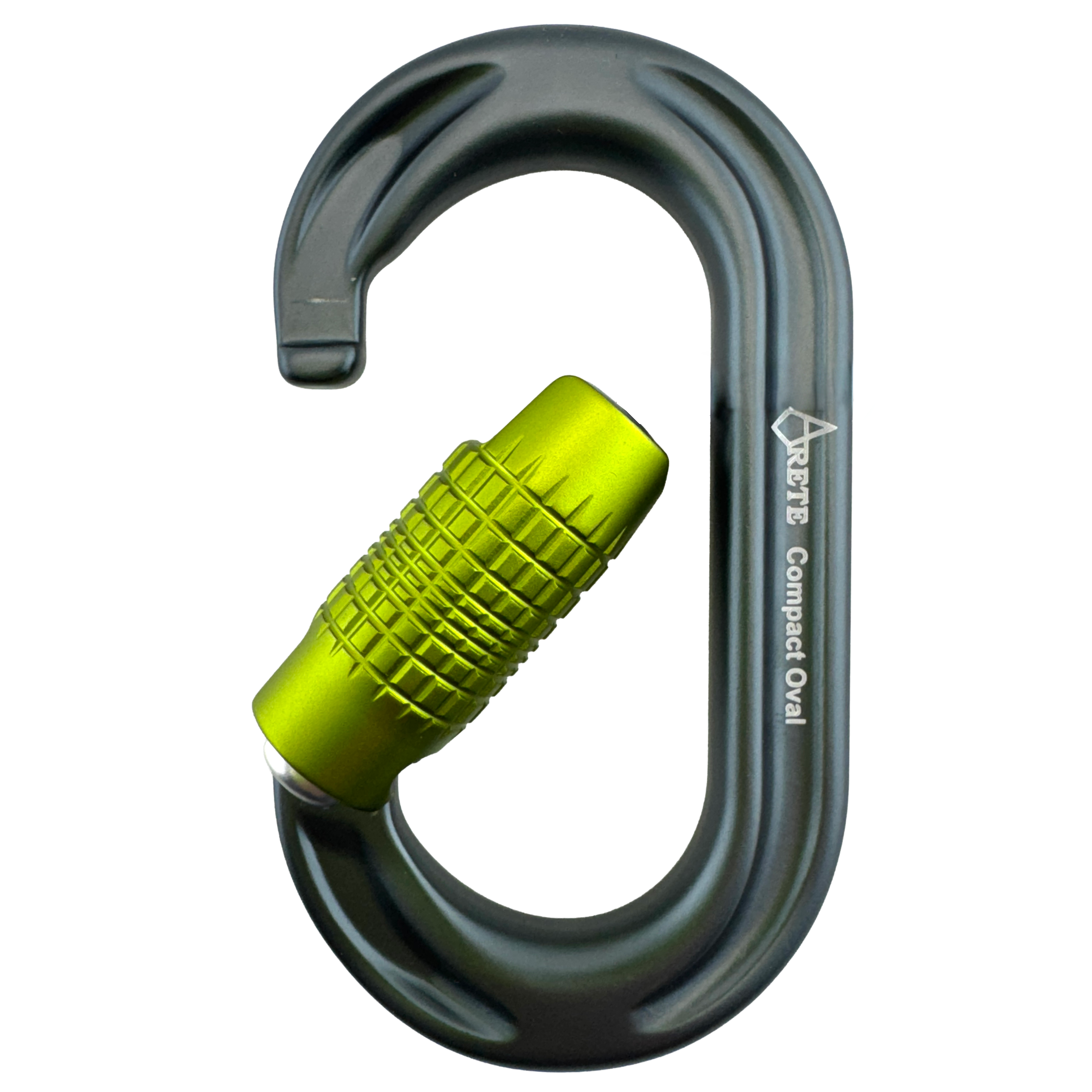 Compact Oval Triple Action Carabiner