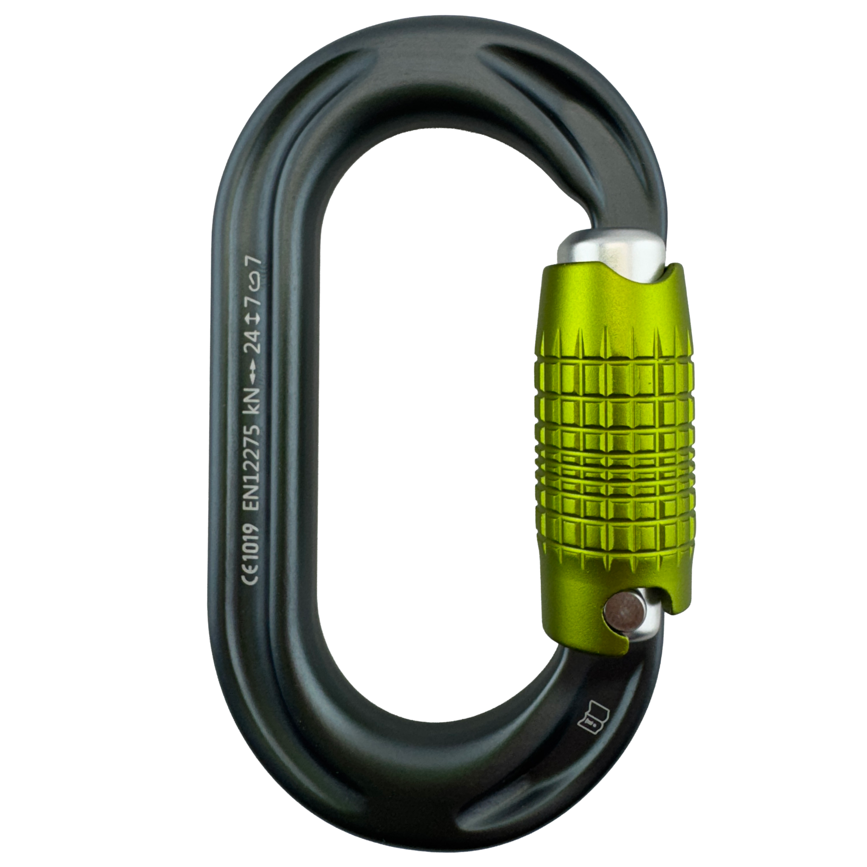 Compact Oval Triple Action Carabiner