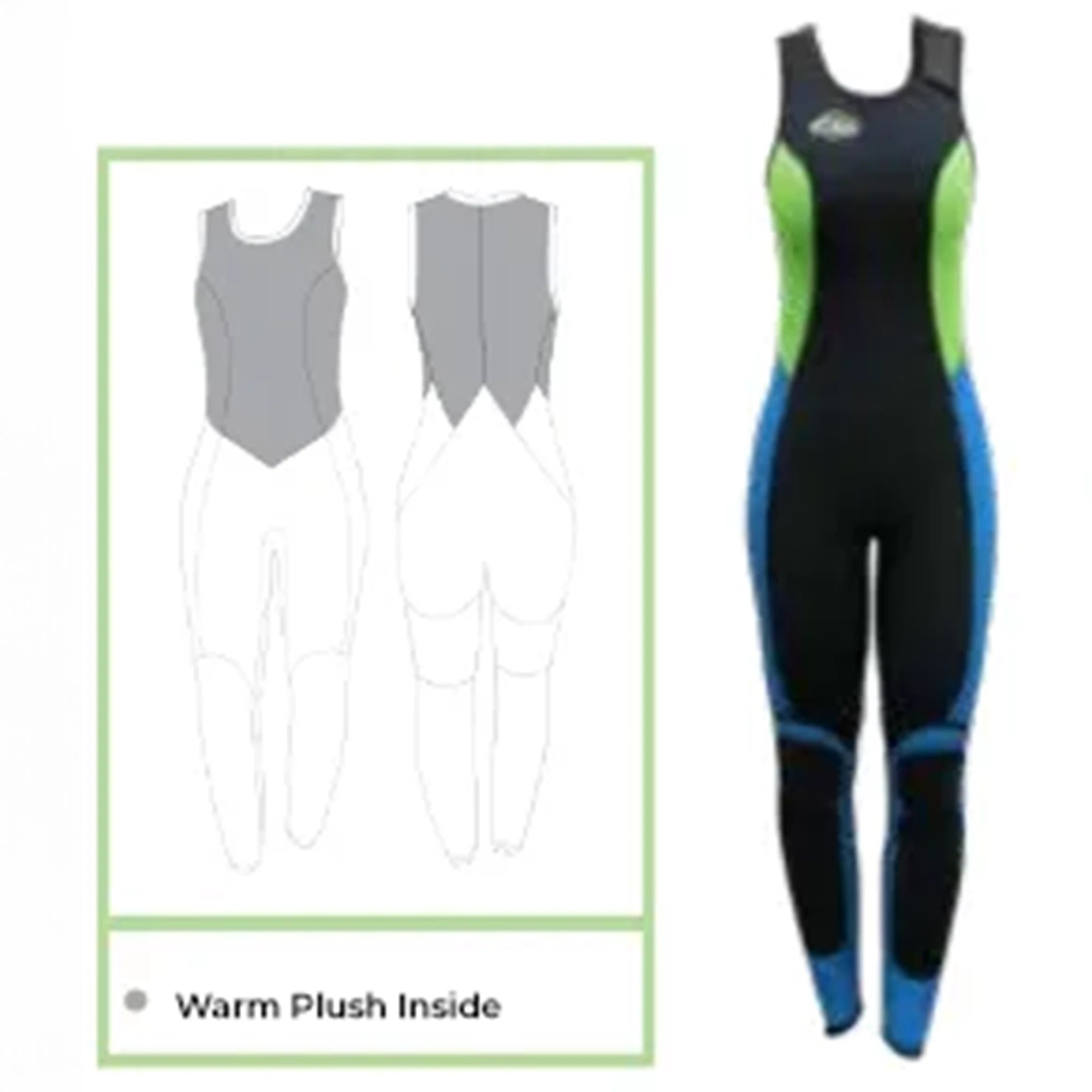 Mulhacen 2-Piece Wetsuit 5/4mm