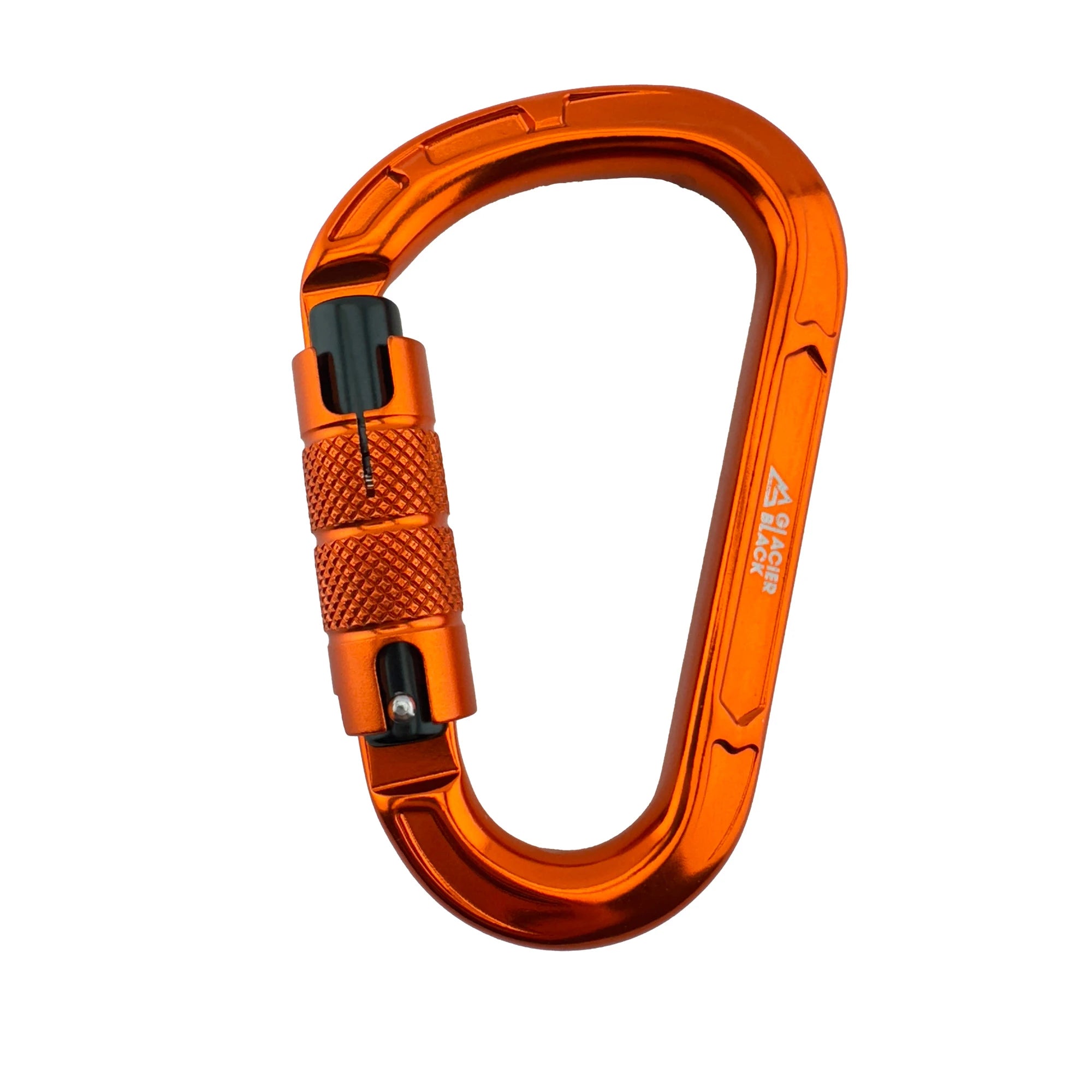 Glacier Black Big Tony Locking Carabiner