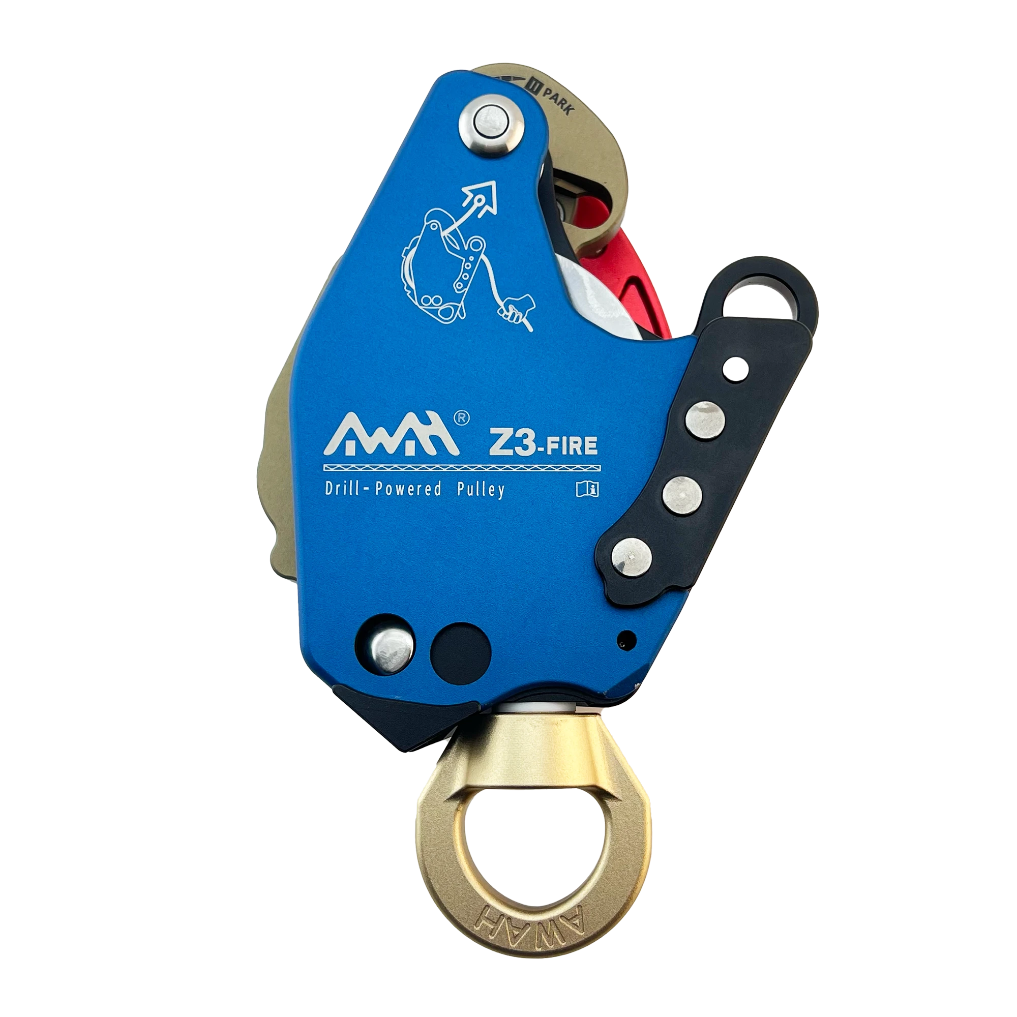 Z3-FIRE - Drill Powered Pulley