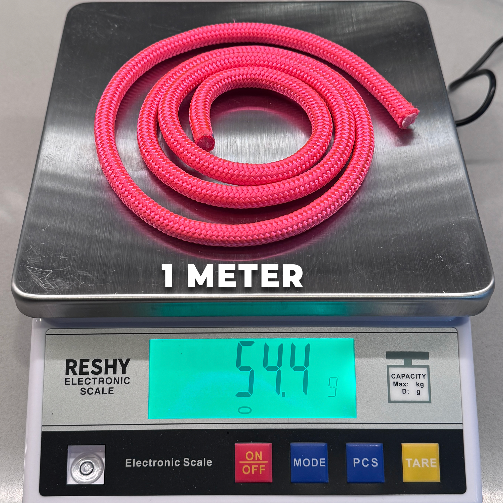 Pink Line 8.5mm Caving Rope