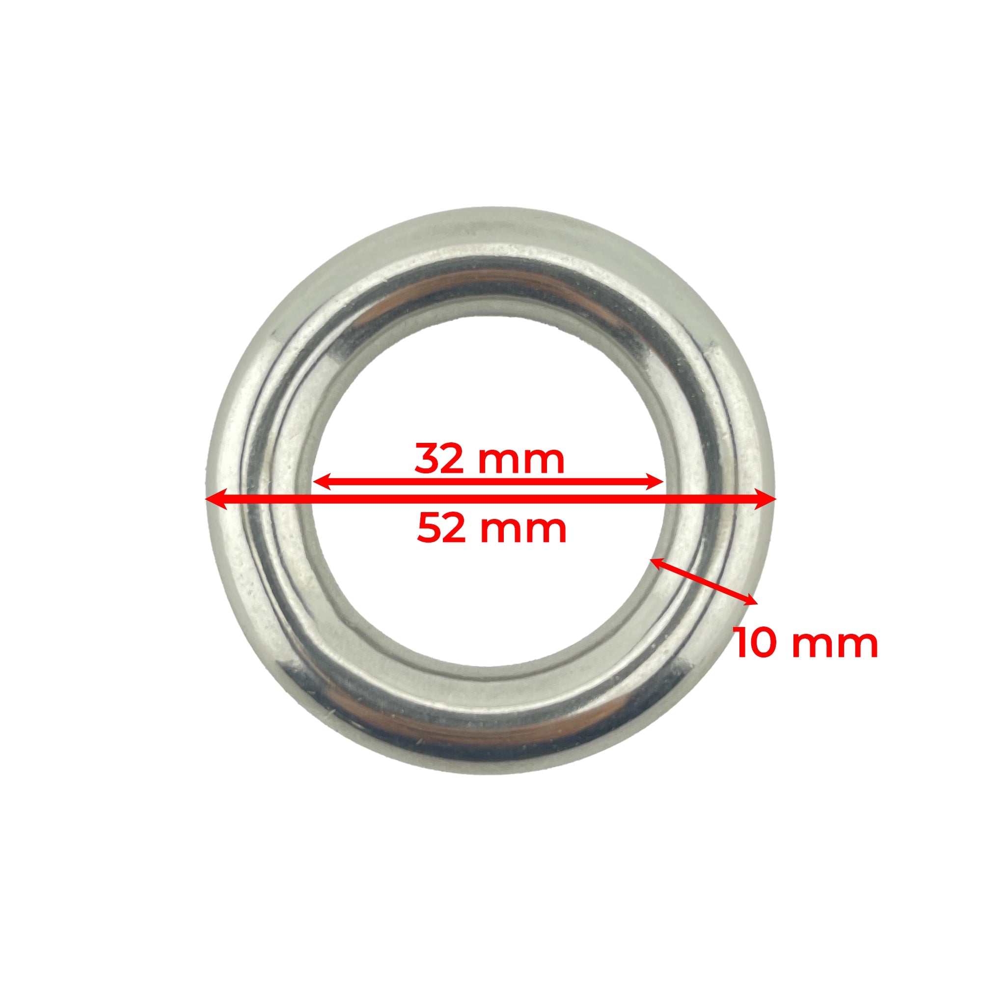 Stainless Steel Rappel Ring