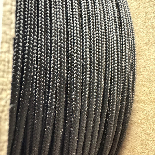 Nylon Accessory Cord — 2.75mm | Black / 16' Off-Cut