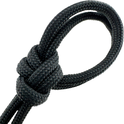 550 Paracord — Black / 344' Off-Cut