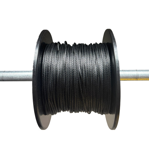 D12 SK78 — 3mm / 40' Off-Cut / Black