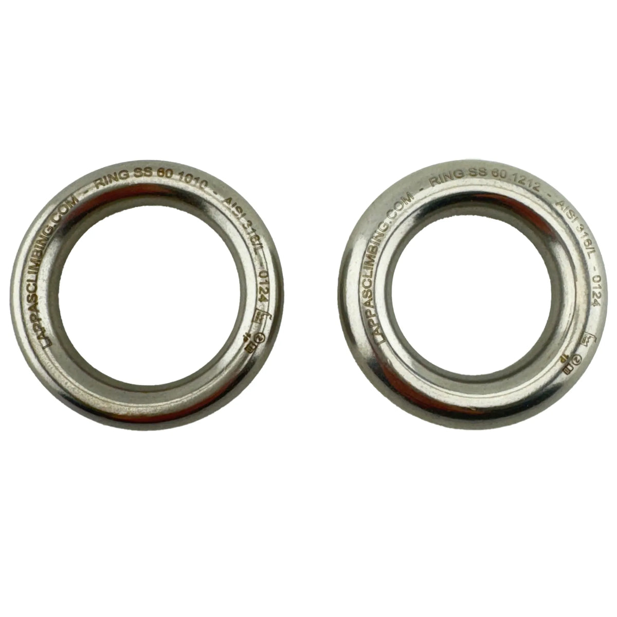 Owner 5195-656 Stainless Steel Solid Split Rings – Size 6.5, 300lb Test – Pack Of 8