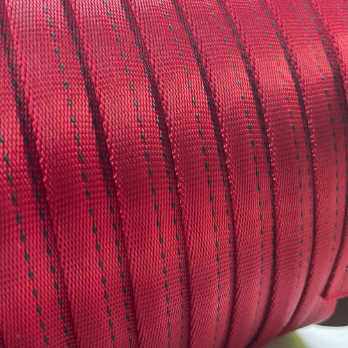 1" Tech Tape Webbing — Red / 14' Off-Cut