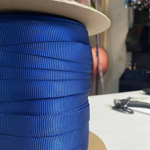 1" Mil-Spec Webbing — Blue / 34' Off-Cut