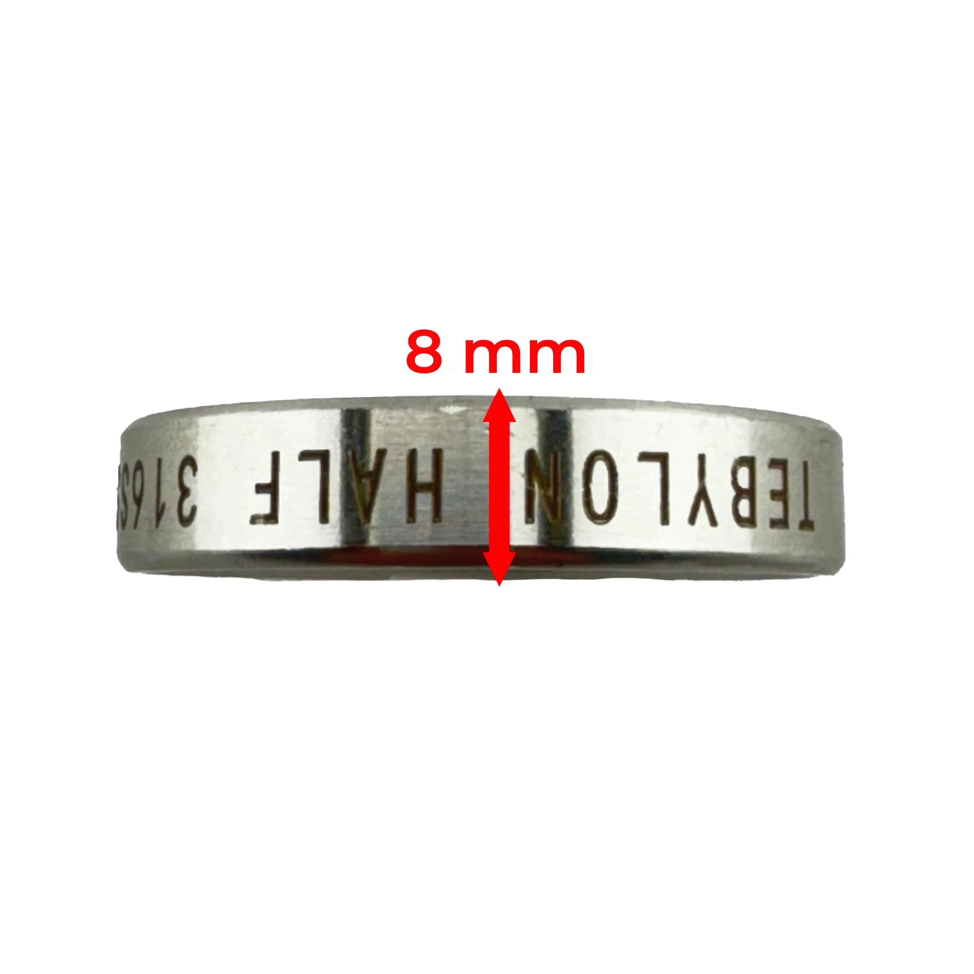 Tebylon Half Ring Stainless Steel Rappel Ring