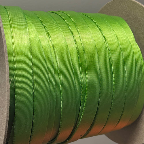 11/16" Tubular Webbing — Green / 24' Off-Cut