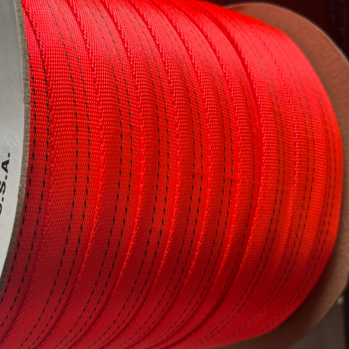 1" Tech Tape Webbing — Orange / 33' Off-Cut