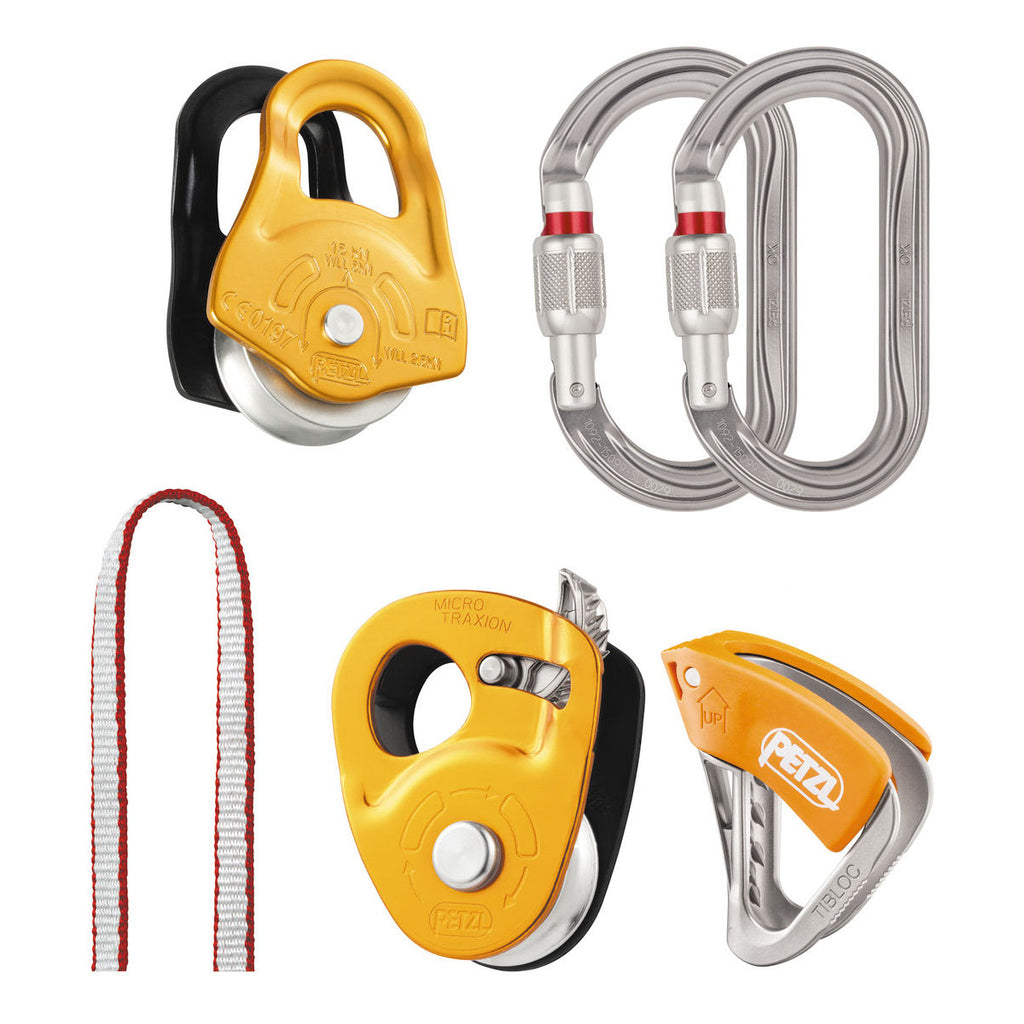 crevasse rescue gear Petzl Crevasse Rescue Kit