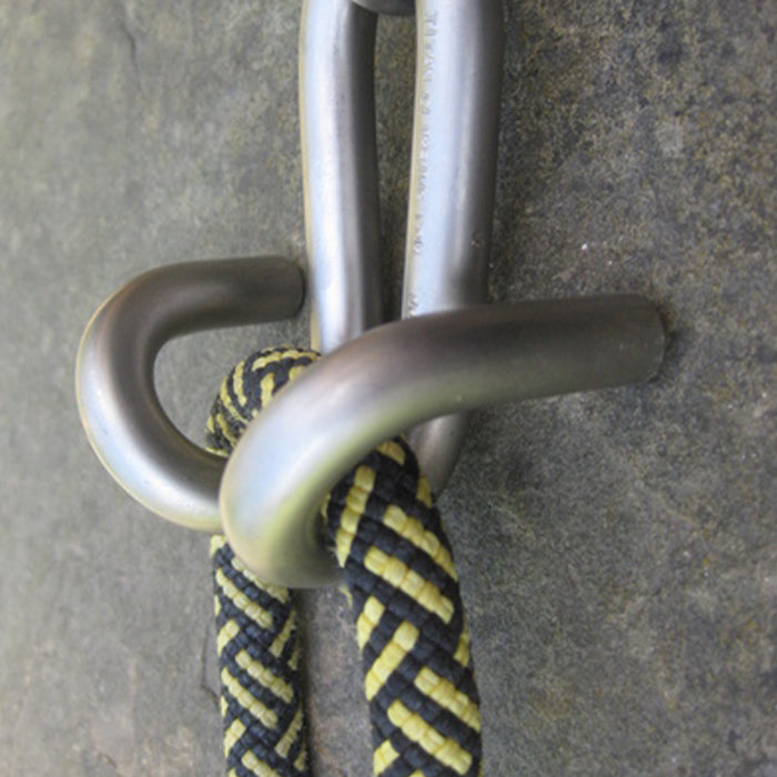 Titan Climbing Ram's Horns Titanium Lower Off