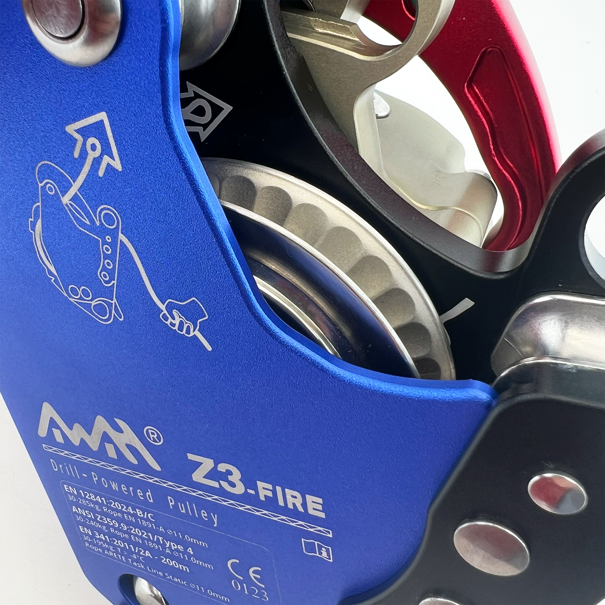 Z3-FIRE - Drill Powered Ascender PPE RATED
