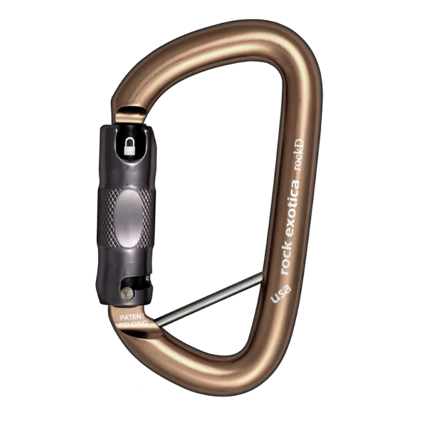 Rock Exotica RockD Lanyard Pin Auto-Lock Carabiner