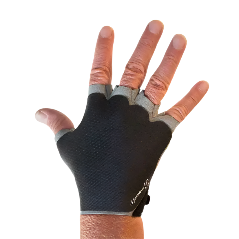 Metolius Crack Glove black with grey accents