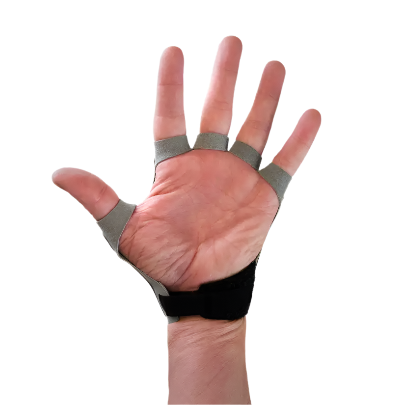 Metolius Crack Glove black with grey accents