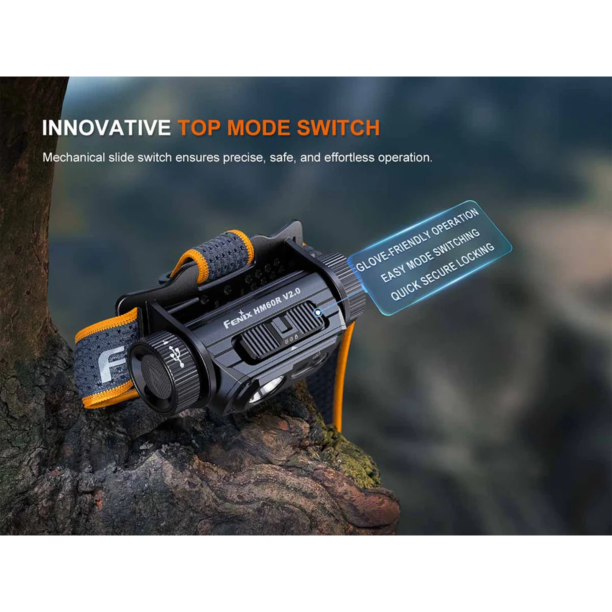 Fenix HM60R V2.0 Rechargeable Headlamp