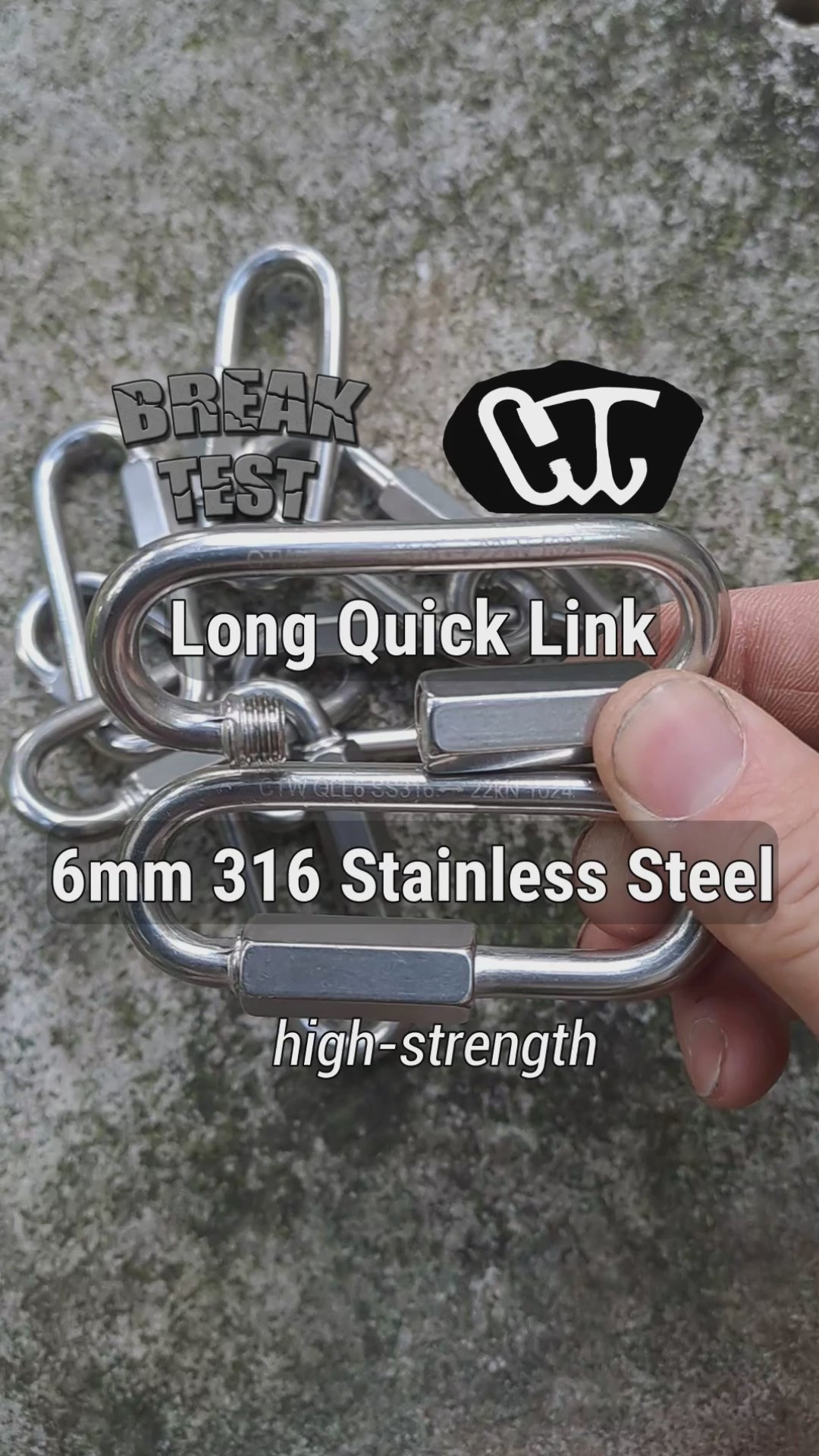Climbing Taiwan Stainless Steel Quick Links