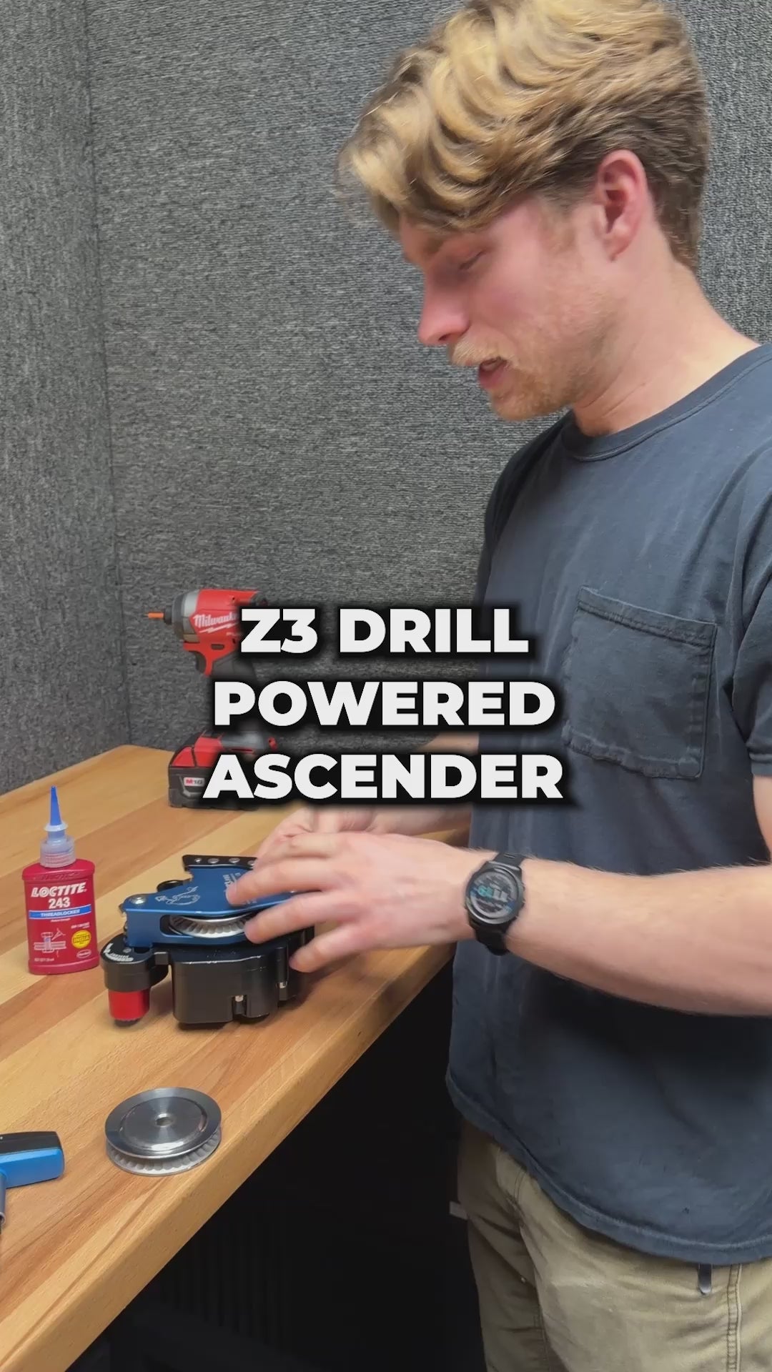 リール awa AWAH Z3 Drill Powered Pulley