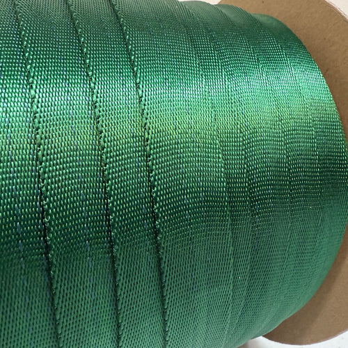 1" Tech Tape Webbing — Green / 29' Off-Cut